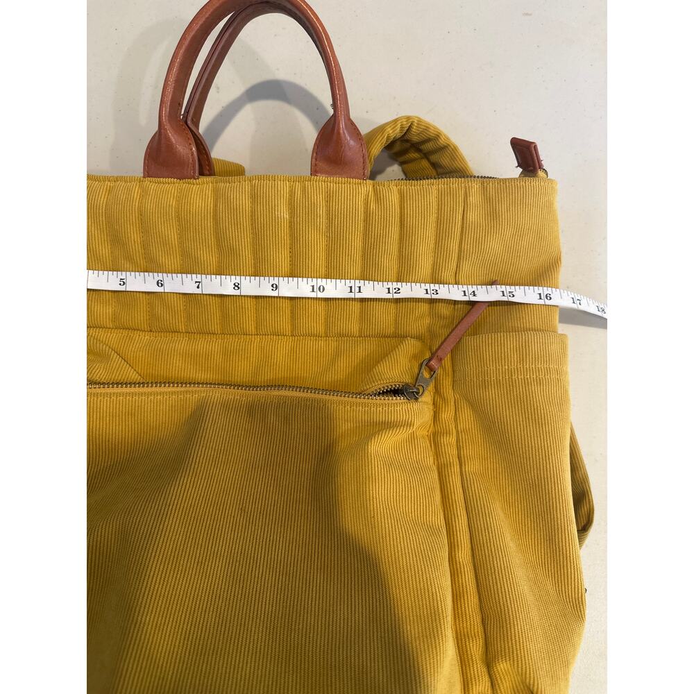 Universal Thread Yellow Corduroy Backpack - image 8